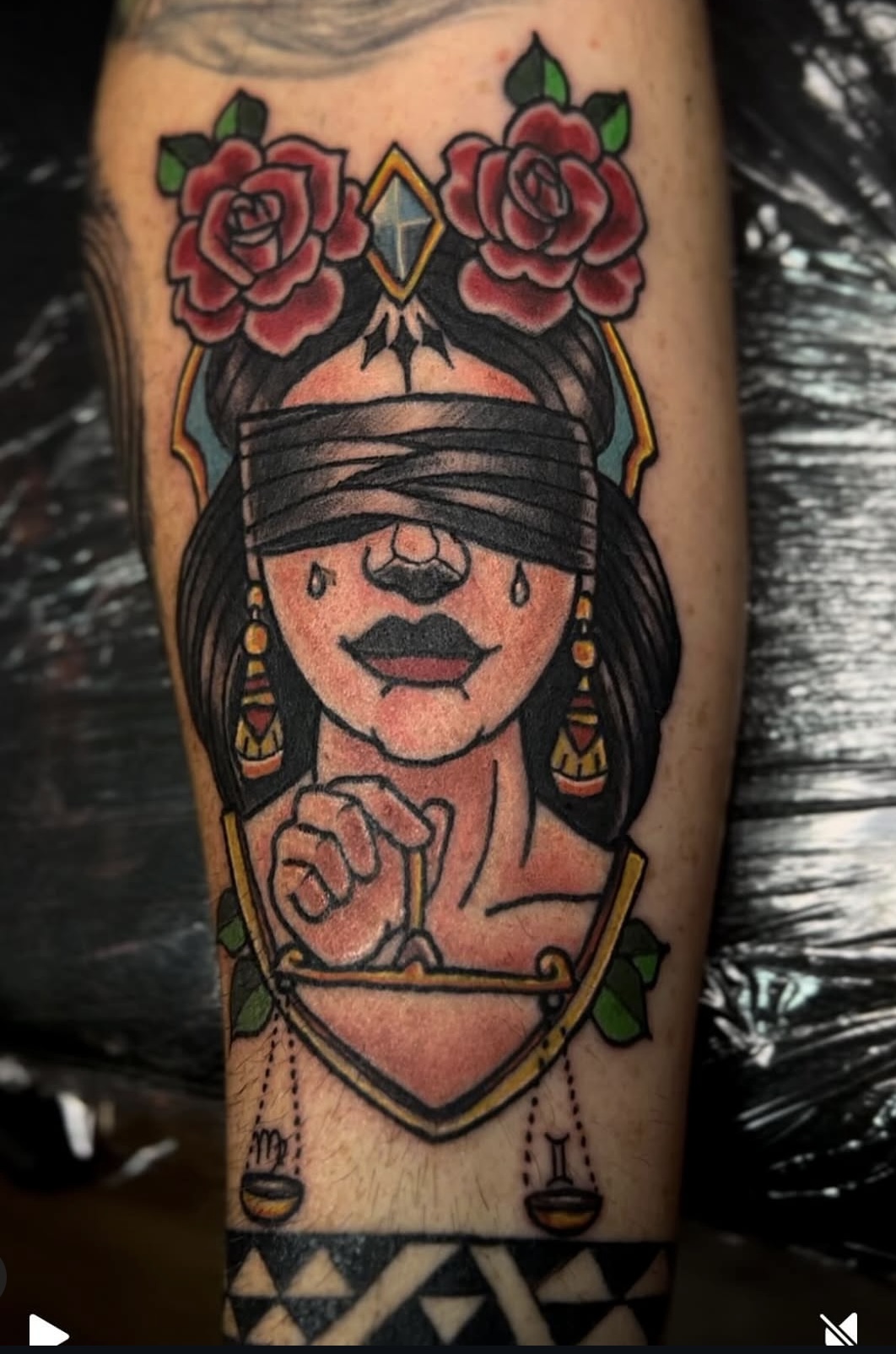 Tattoo work by Marcos Honnes