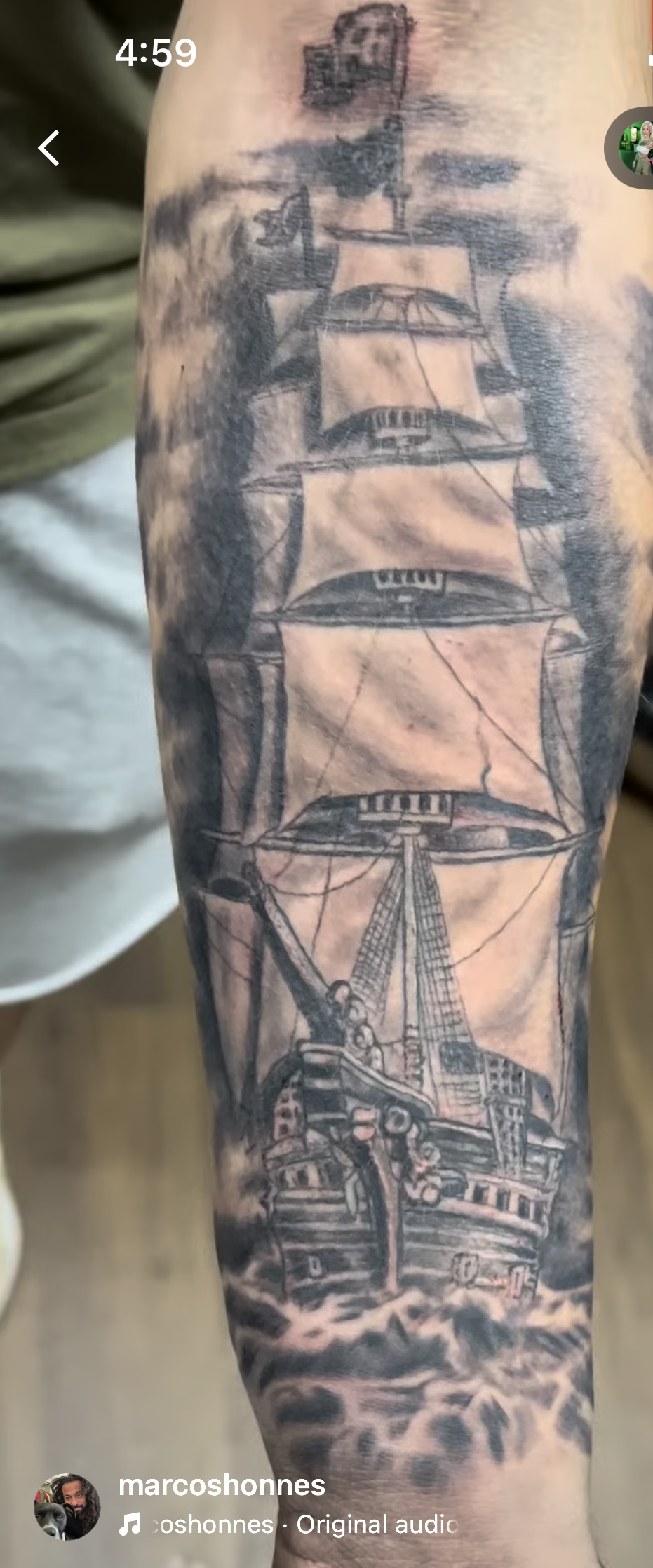 Pensacola tattoo portfolio piece