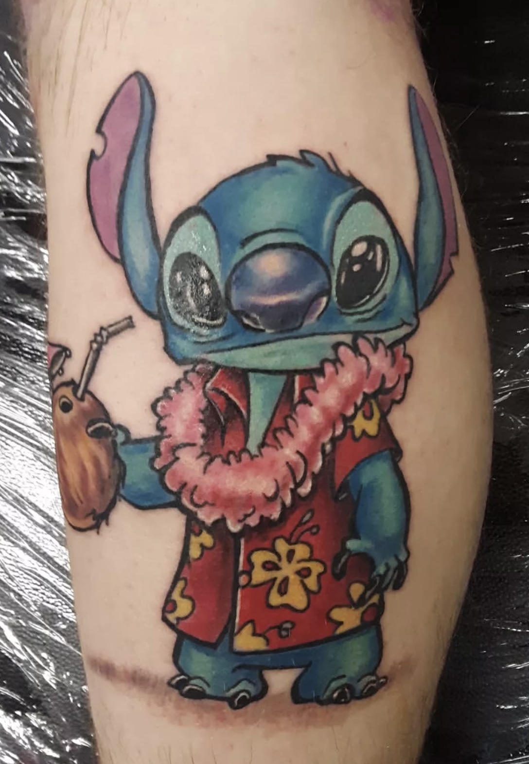 Tattoo artwork completed in Pensacola